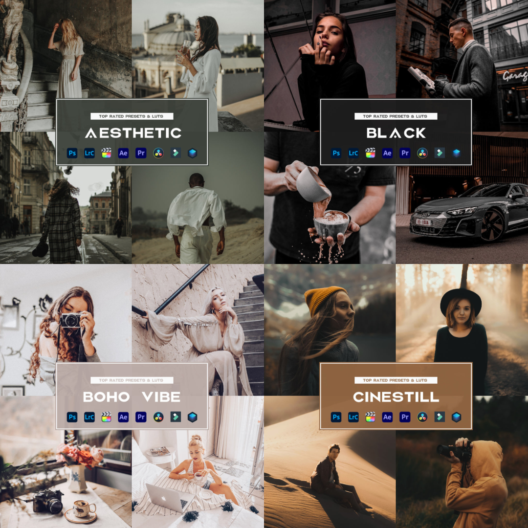 Masters Signature Bundle 560+ Presets and LUTs - Image 2