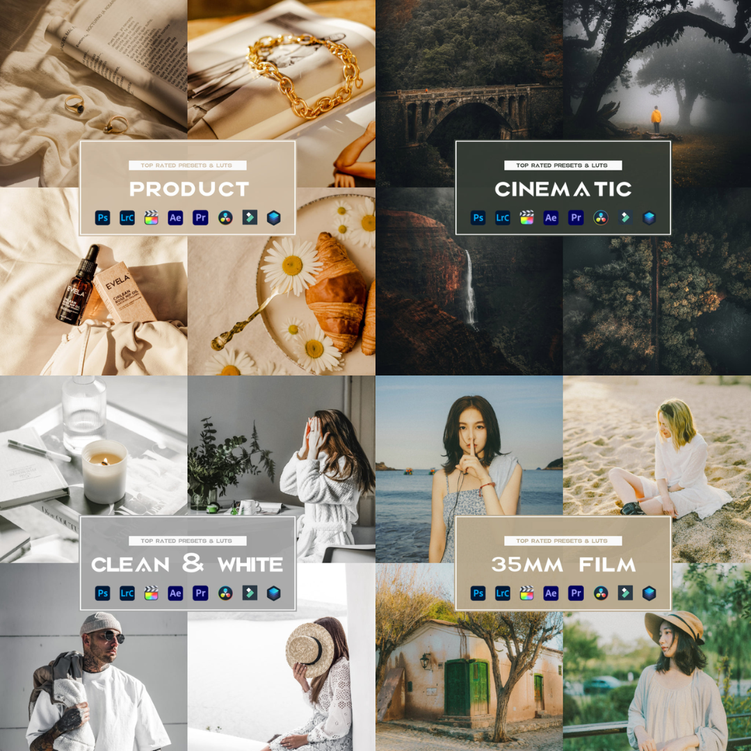 Masters Signature Bundle 560+ Presets and LUTs - Image 8