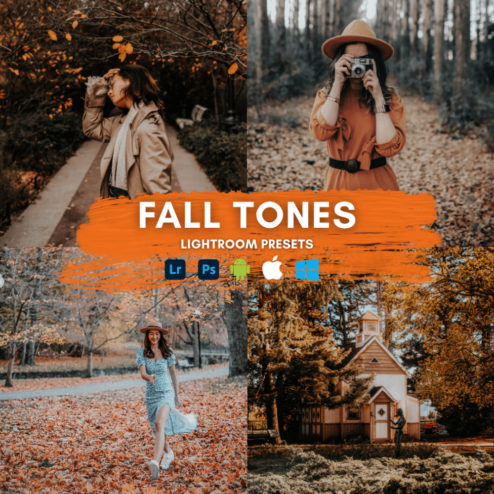 Fall Tones Collection 54+ Premium Lightroom Presets