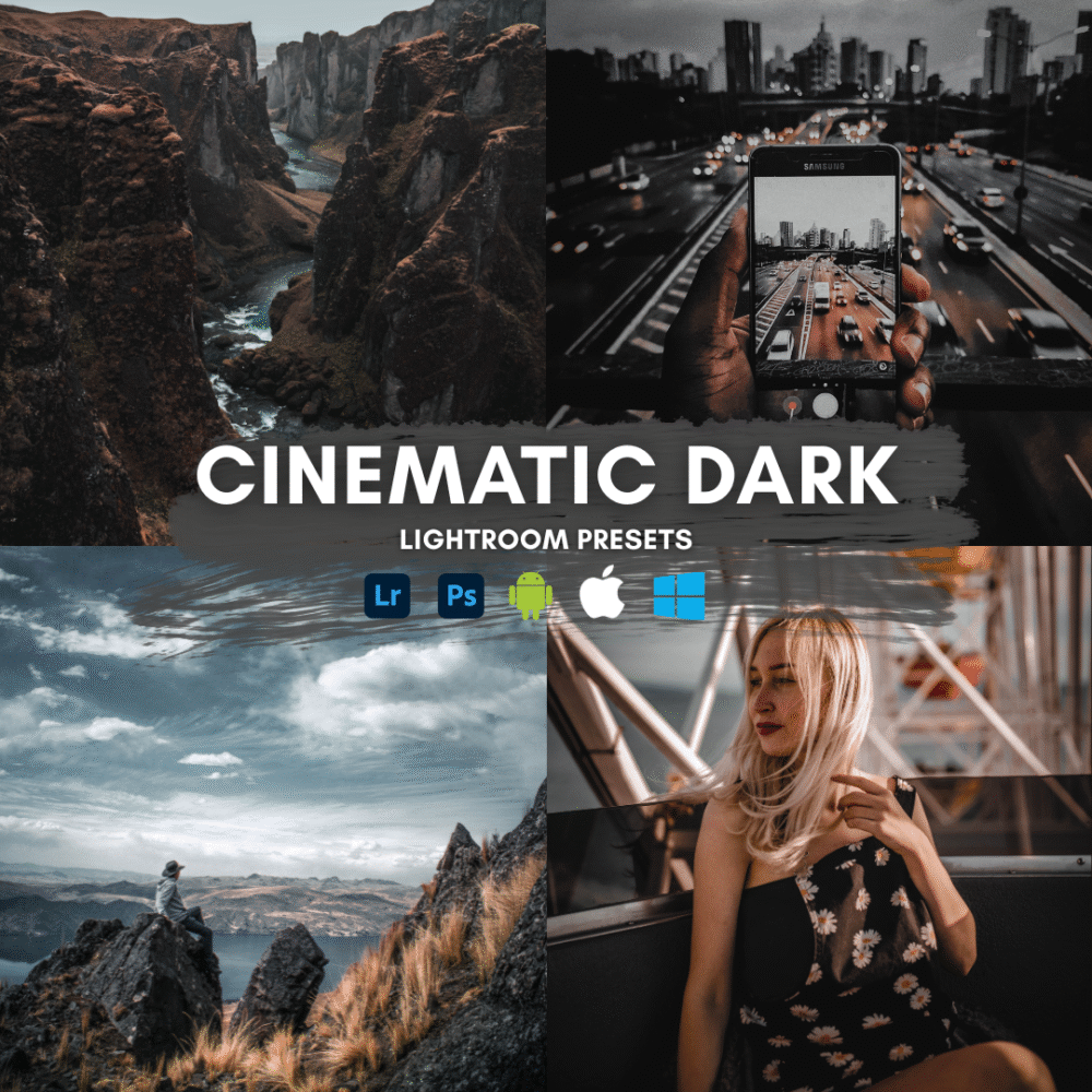 Cinematic Dark Collection 90+ Premium Lightroom Presets